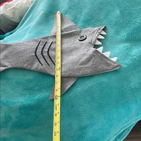 Gray Shark bag or even stocking with Button eye - Picture 8 of 8